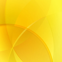 Abstract Yellow Colored Vector Background.