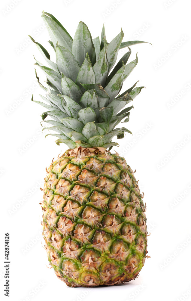Pineapple isolated on white