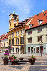 Cheb Rathaus am Markt