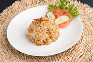 Thai Fried Rice with Chicken