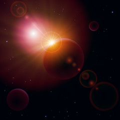 Wall Mural - space theme