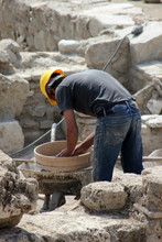 Archeologist At Laodicea Ancient City