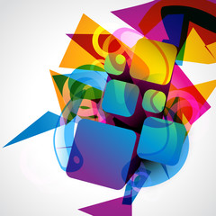 Wall Mural - fantastic eps10 vector