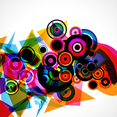 Wall Mural - funky background