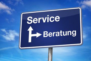 Sticker - Service und Beratung