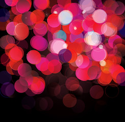 Wall Mural - colorful lights background