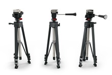 3d Detailed Camera Tripods