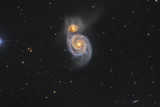 Fototapeta Kosmos - Whirlpool-galaxie