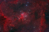 Fototapeta Kosmos - Herz-Nebel