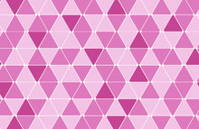 Winter Triangle Pink Pattern