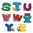 animal alphabet S to Z