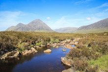 Glen Coe River Highlands Scotland