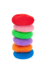 Wall Mural - Stack of cleaning sponges