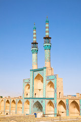 Wall Mural - Takyeh Amir Chakhmgh Mosque ancient city of Yazd, Iran