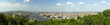 spring panoramic photo of the budapest historic center