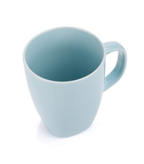 Wall Mural - Light blue coffee cup