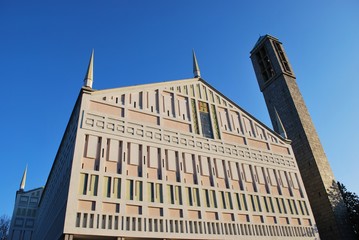 Modern church, San Donato Milanese, Milan, Italy