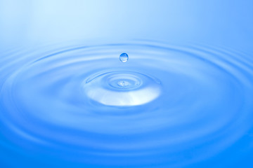  Close up water drop