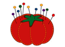 Strawberry Pin Cushion, Sewing, Tailoring, Quilting, Crafts, Diy