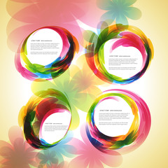 Wall Mural - abstract elements