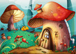 mushroom house 
