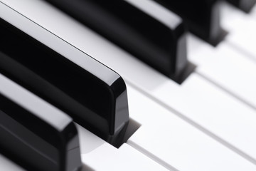 Fototapete - piano keyboard