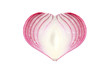 onion in the form of heart