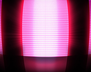 Poster - Background of pink squares