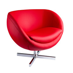 Modern red chair