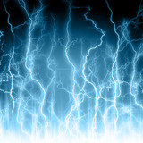 Fototapeta Abstrakcje - Abstract  lightning blue background