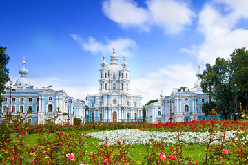 Wall Mural -  St. Nicholas Naval Cathedral . St. Petersburg. Russia