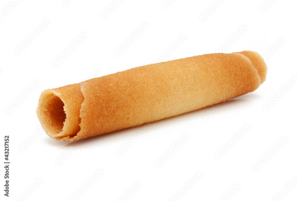 cigarette russe biscuit Cigarette russe Stock Photo