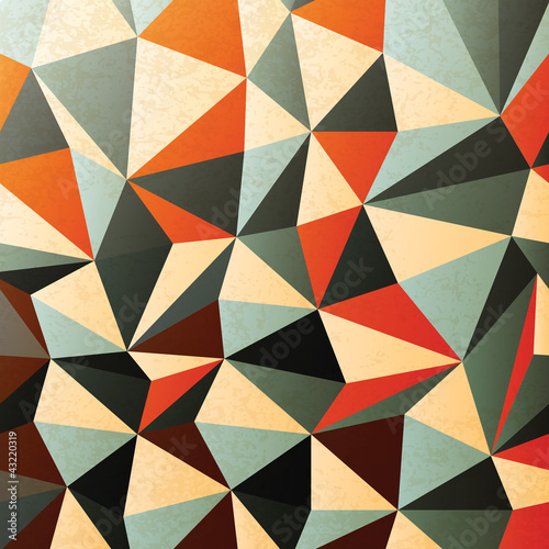 Naklejka dekoracyjna Diamond shaped pattern. Abstract, vector, EPS10