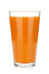 Wall Mural - Fresh carrot juice glass