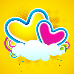 Wall Mural - Love Cloud