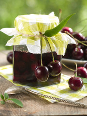 Canvas Print - cherry jam