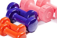 Colorful Gym Weights