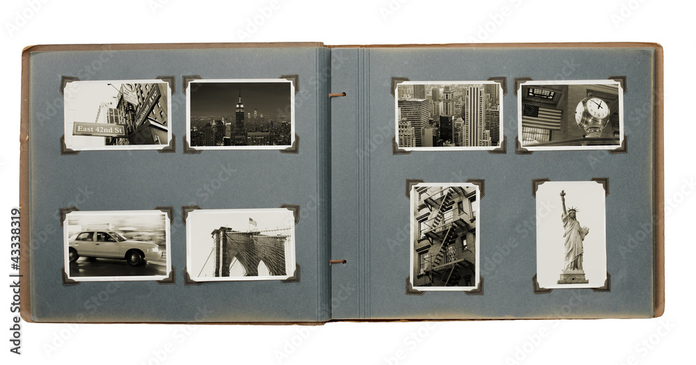 New York Album - obrazy, fototapety, plakaty 
