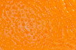 Macro shot of orange skin
