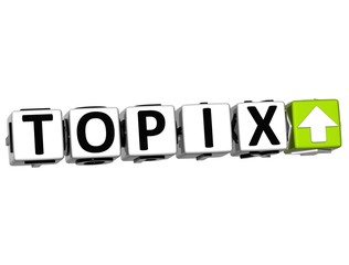 Poster - 3D TOPIX Button Click Here Block Text