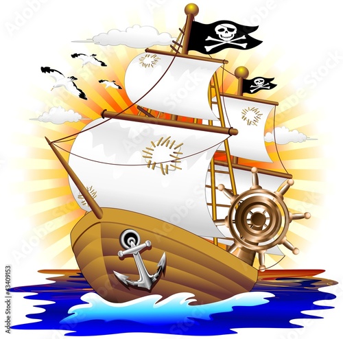 nave-pirata-cartoon-pirate-ship-vector