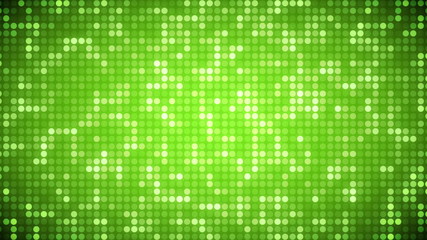 Aufkleber - Video of green dots