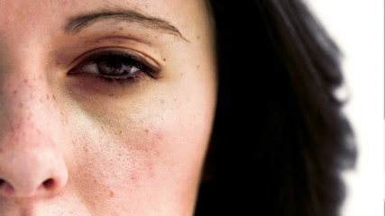 Aufkleber - Videos of business against a face of a woman