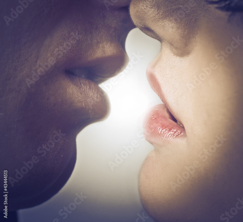 Nowoczesny obraz na płótnie Love kiss