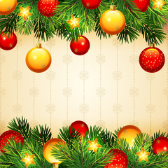 Wall Mural - Christmas background