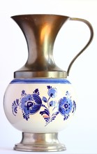 Dutch Vase Over White