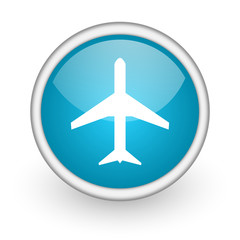 Poster - airplane icon