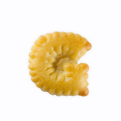 Fototapete - G-shape cracker in the form of alphabet
