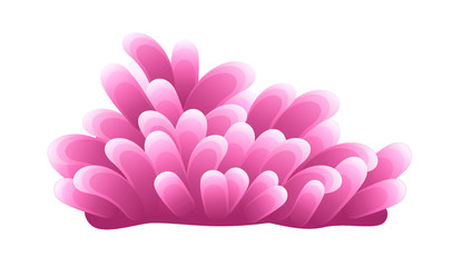 Wall Mural - vector icon coral