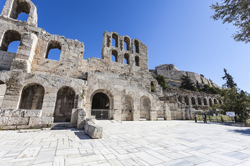 Fototapete - Odeon of Herodes Atticus Athens,Greece